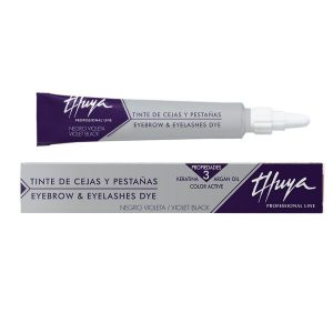 Thuya Eyelash, Eyebrow tint Хөмсөг сормуусны исэлдүүлэгч будаг Ягаан туяатай хар өнгө