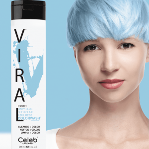 Өнгө сэргээгч шампунь /Цайвар Усан Цэнхэр/ – Celebluxury Viral Colorwash – Pastel Baby Blue /244ML/