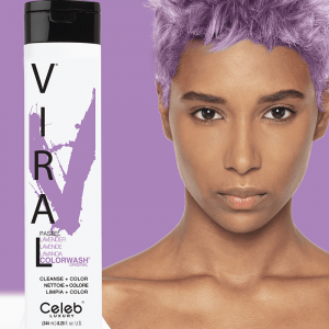 Өнгө сэргээгч шампунь /Бүдэг нил ягаан/ - Celebluxury Viral Colorwash - Pastel Lavender /244ML/