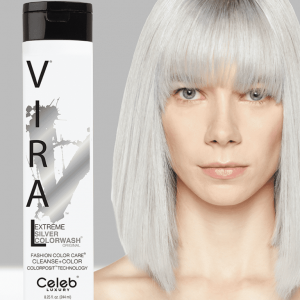 Өнгө сэргээгч шампунь /Цайвар саарал/ – Celebluxury Viral Colorwash – Pastel silver /244ML/