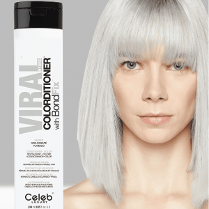 Өнгө сэргээгч ангижруулагч /Бүдэг Саарал/ – Celebluxury Viral Colorditioner – Pastel Silver /244ML/