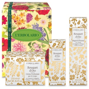 Gift Box Trio Perfume Golden Bouquet