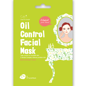 Cettua Oil Control Clean&Simple Facial mask